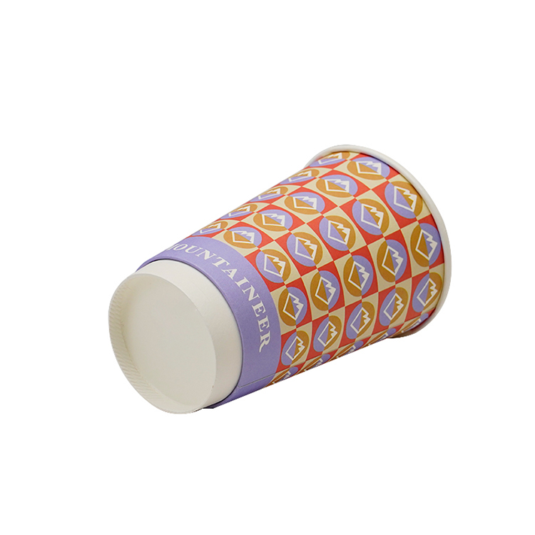 Double layer paper cup