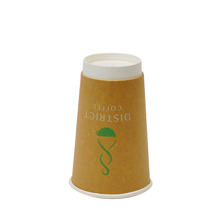 Double layer paper cup