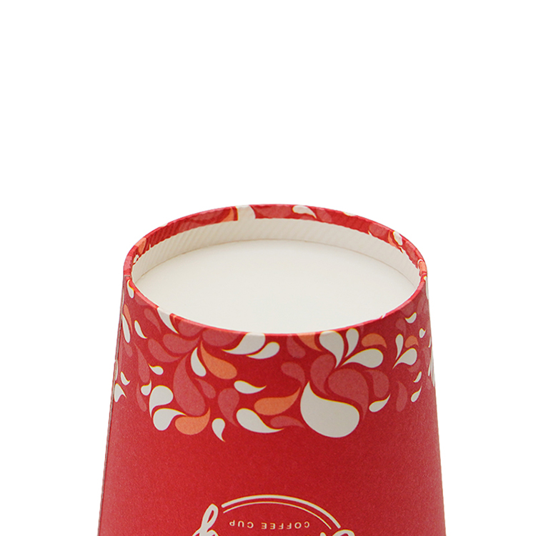 Single layer paper cup