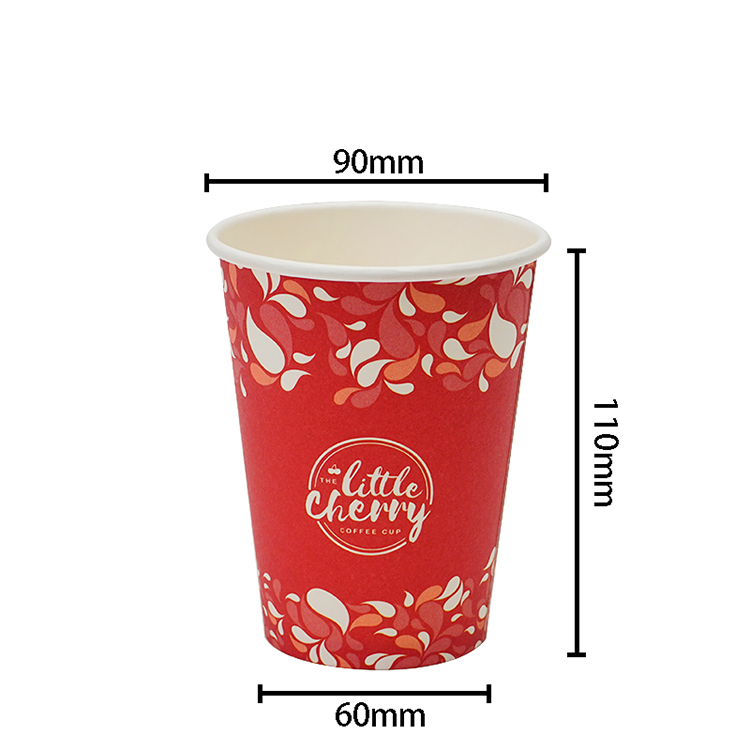 Single layer paper cup