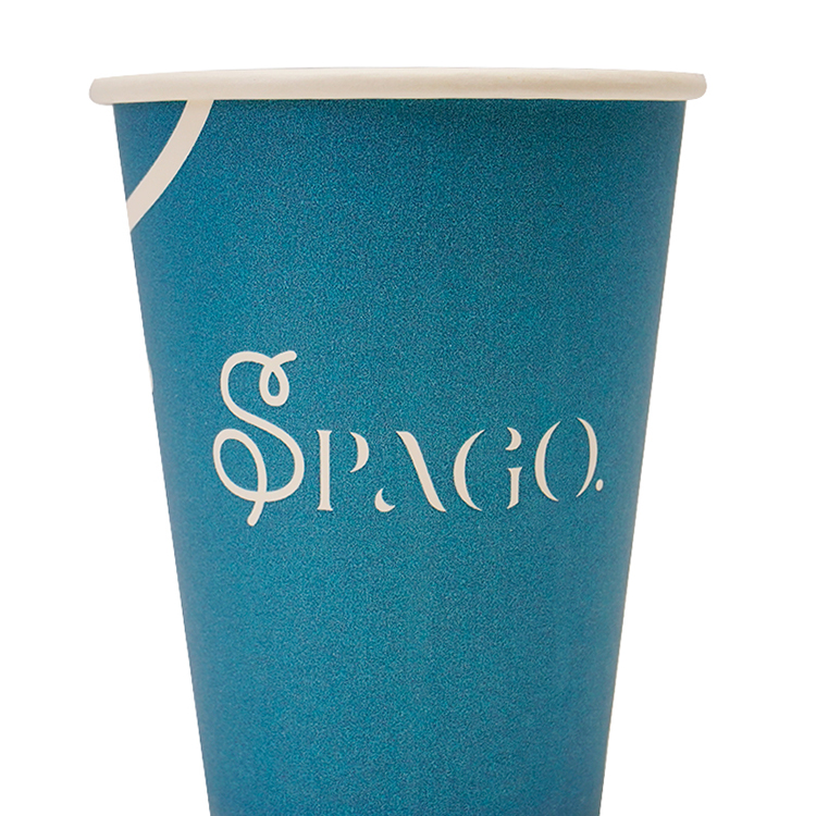 Single layer paper cup