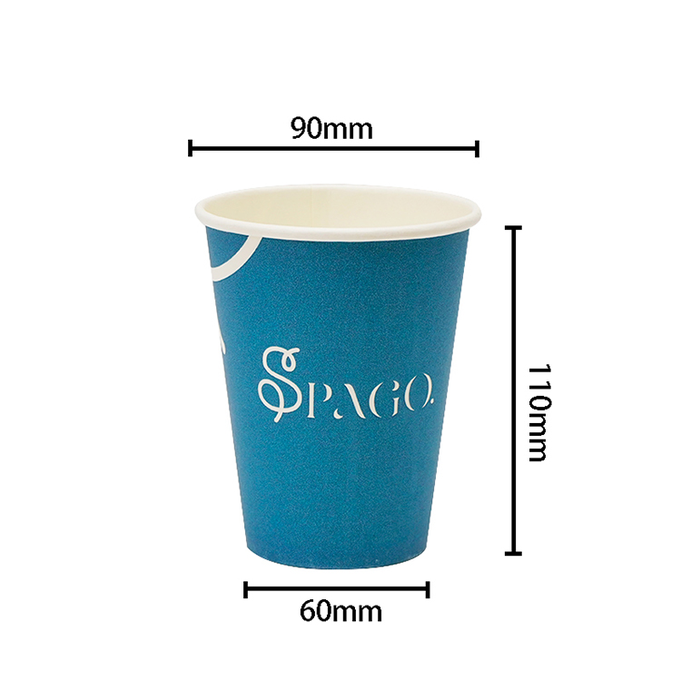 Single layer paper cup