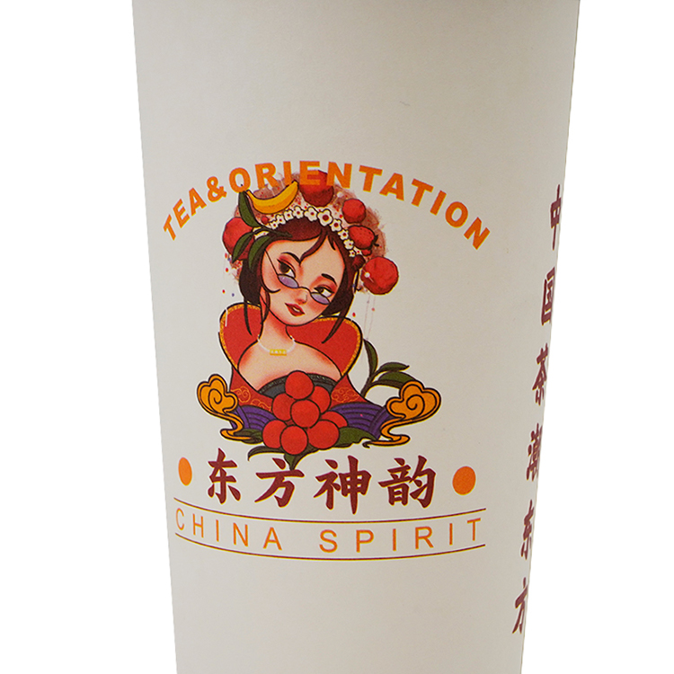 Single layer paper cup