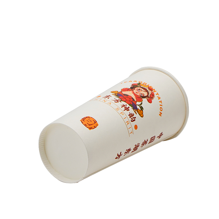 Single layer paper cup