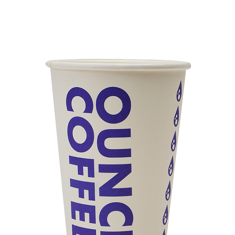 Single layer paper cup