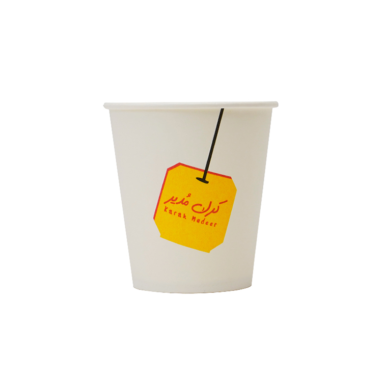 Single layer paper cup