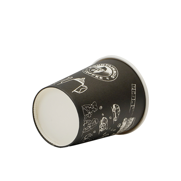 Single layer paper cup