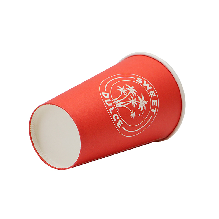 Single layer paper cup