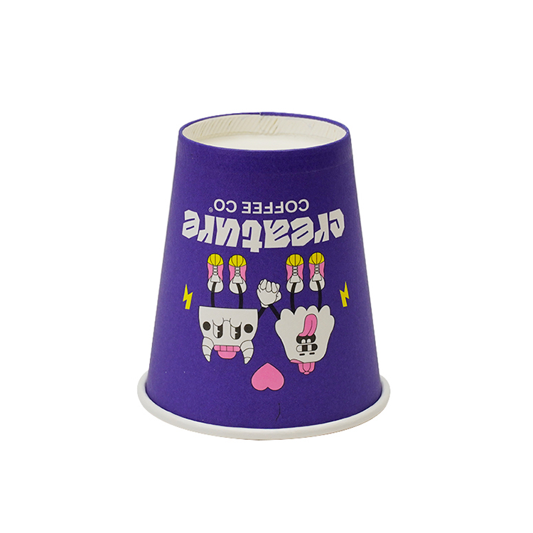 Single layer paper cup