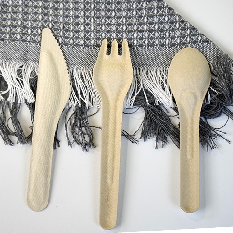 Knife, fork and spoon