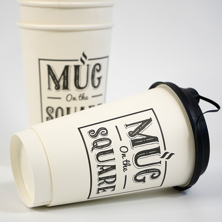 Double layer paper cup