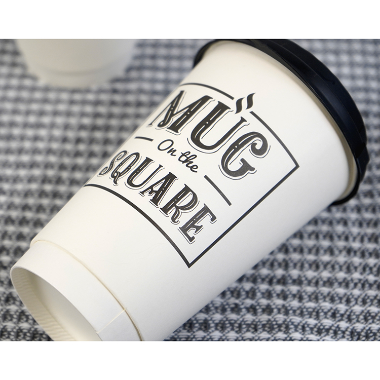 Double layer paper cup