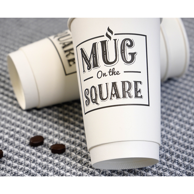 Double layer paper cup