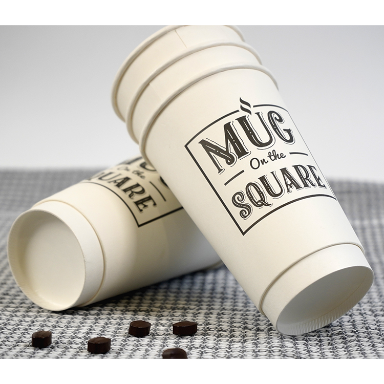 Double layer paper cup