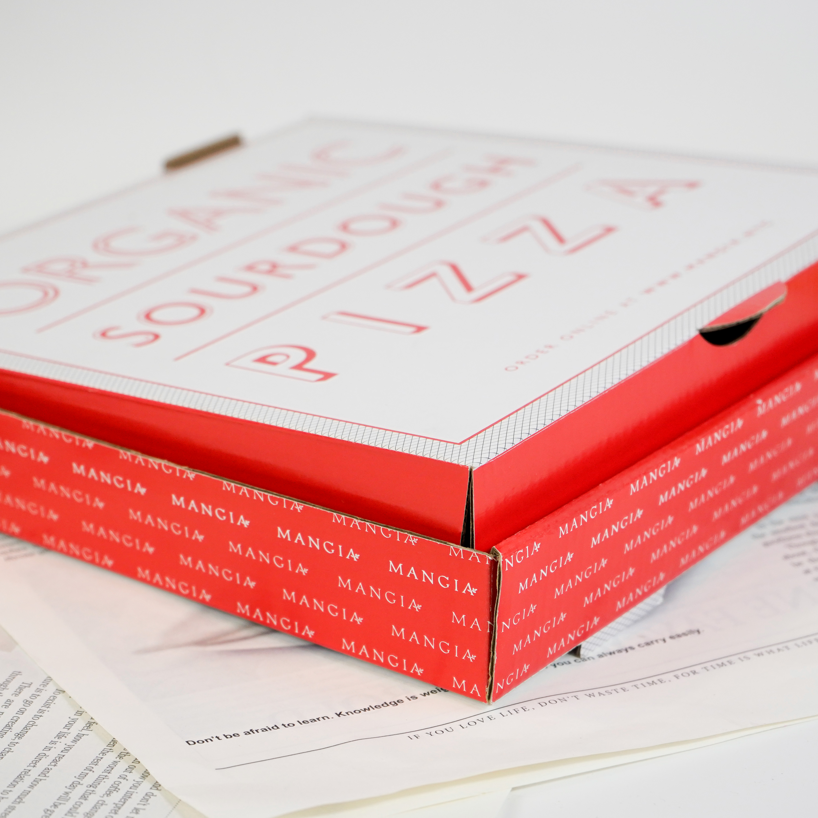 Pizza box (food grade square 1)