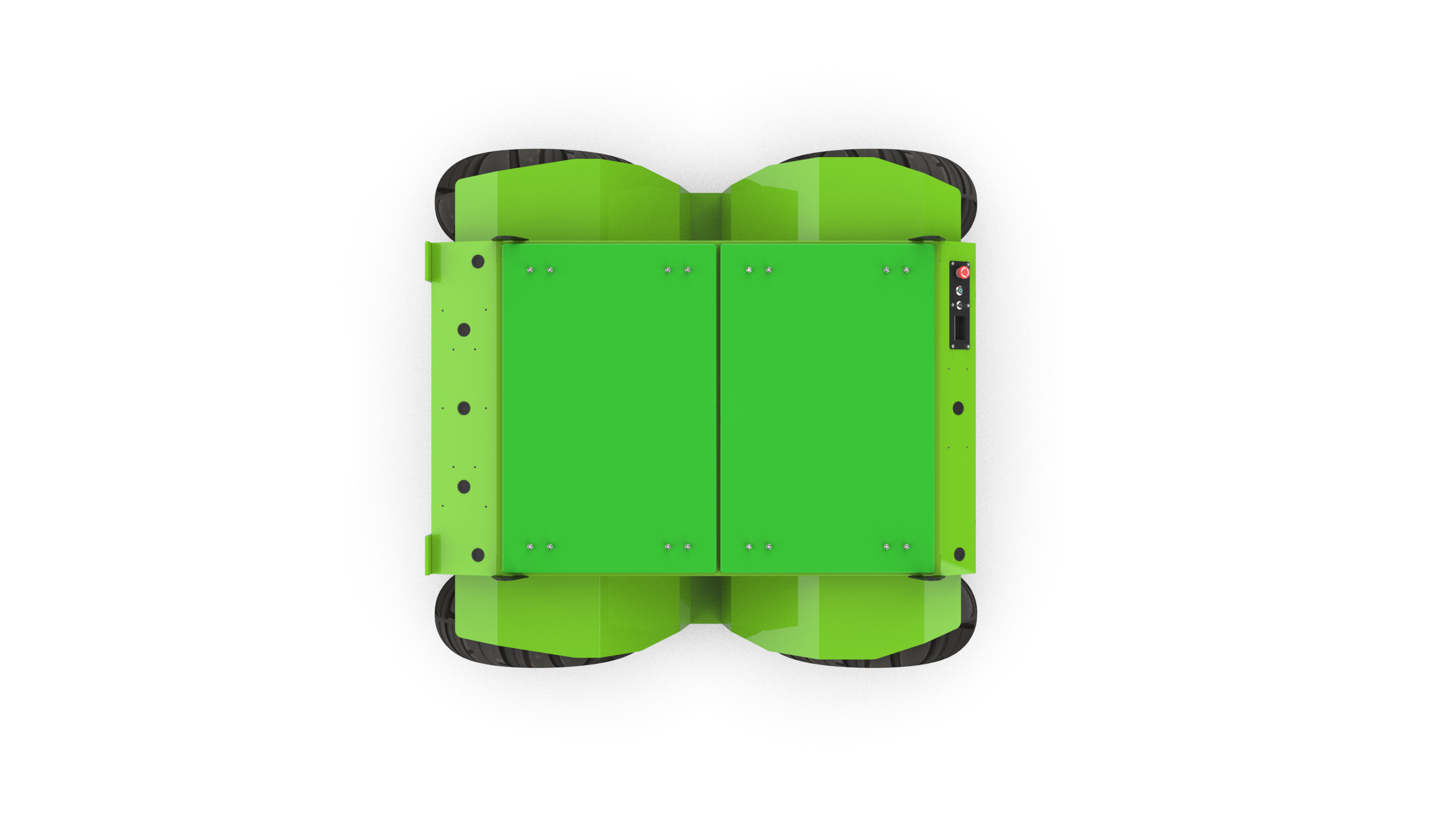 WK-23 Four-wheel drive differential steering robot chassis