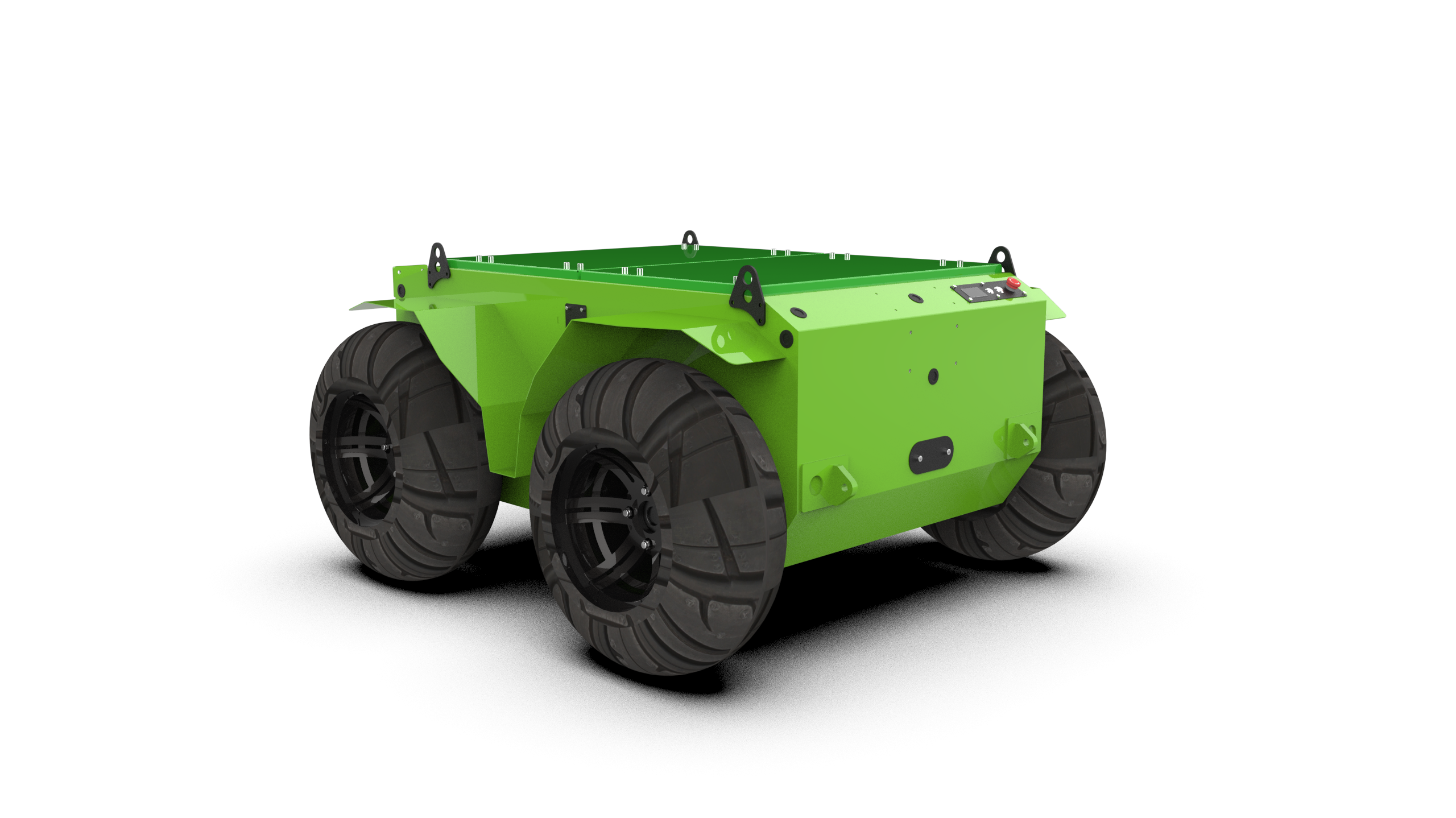 WK-23 Four-wheel drive differential steering robot chassis