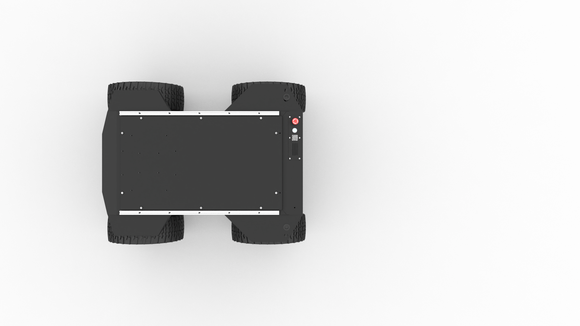 WK-22 Four-wheel drive differential steering machine chassis