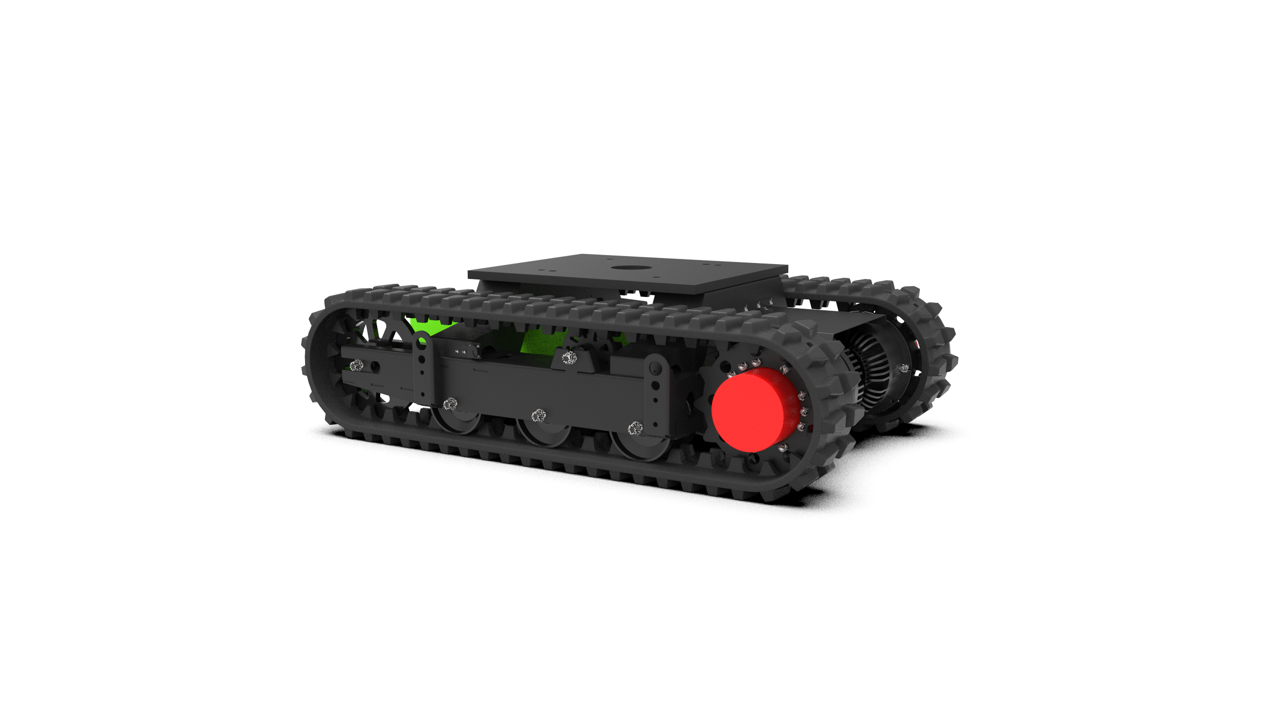 WK-14 Universal Heavy-Duty Tracked Robot Chassis
