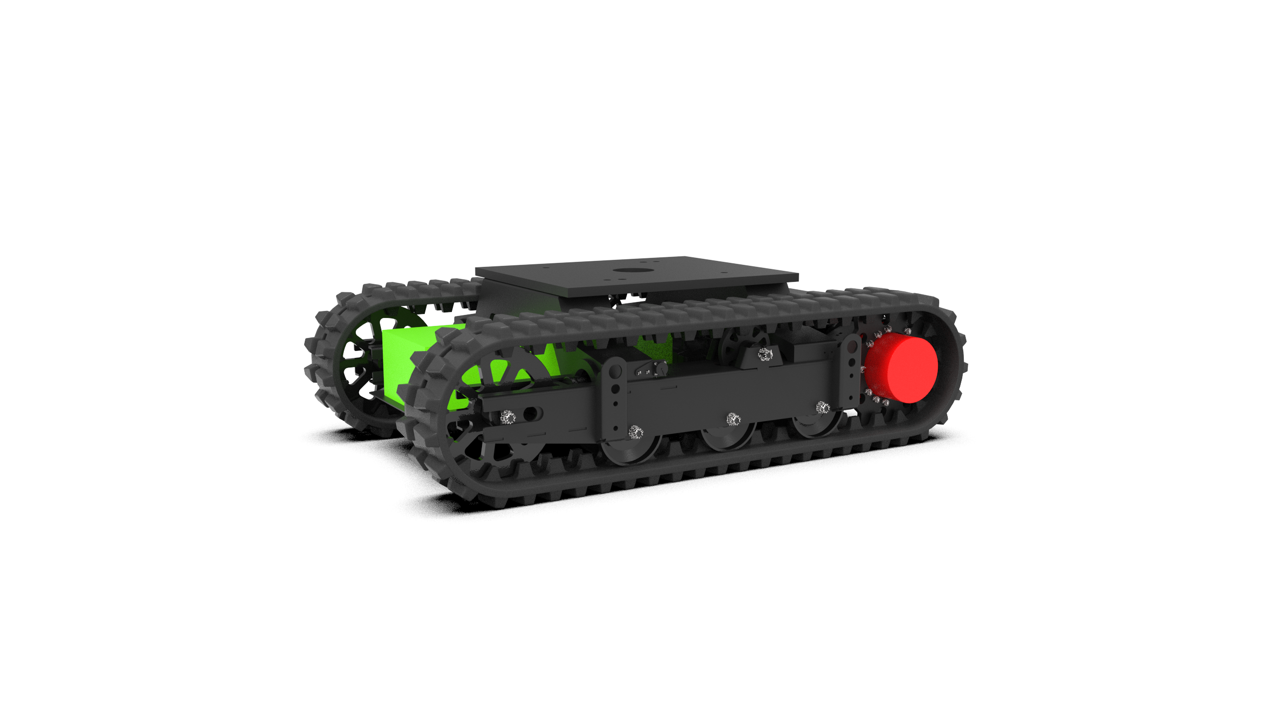 WK-14 Universal Heavy-Duty Tracked Robot Chassis