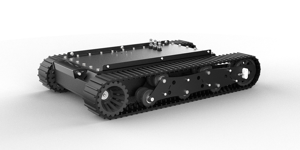 WK-10mini Compact Tracked Undercarriage