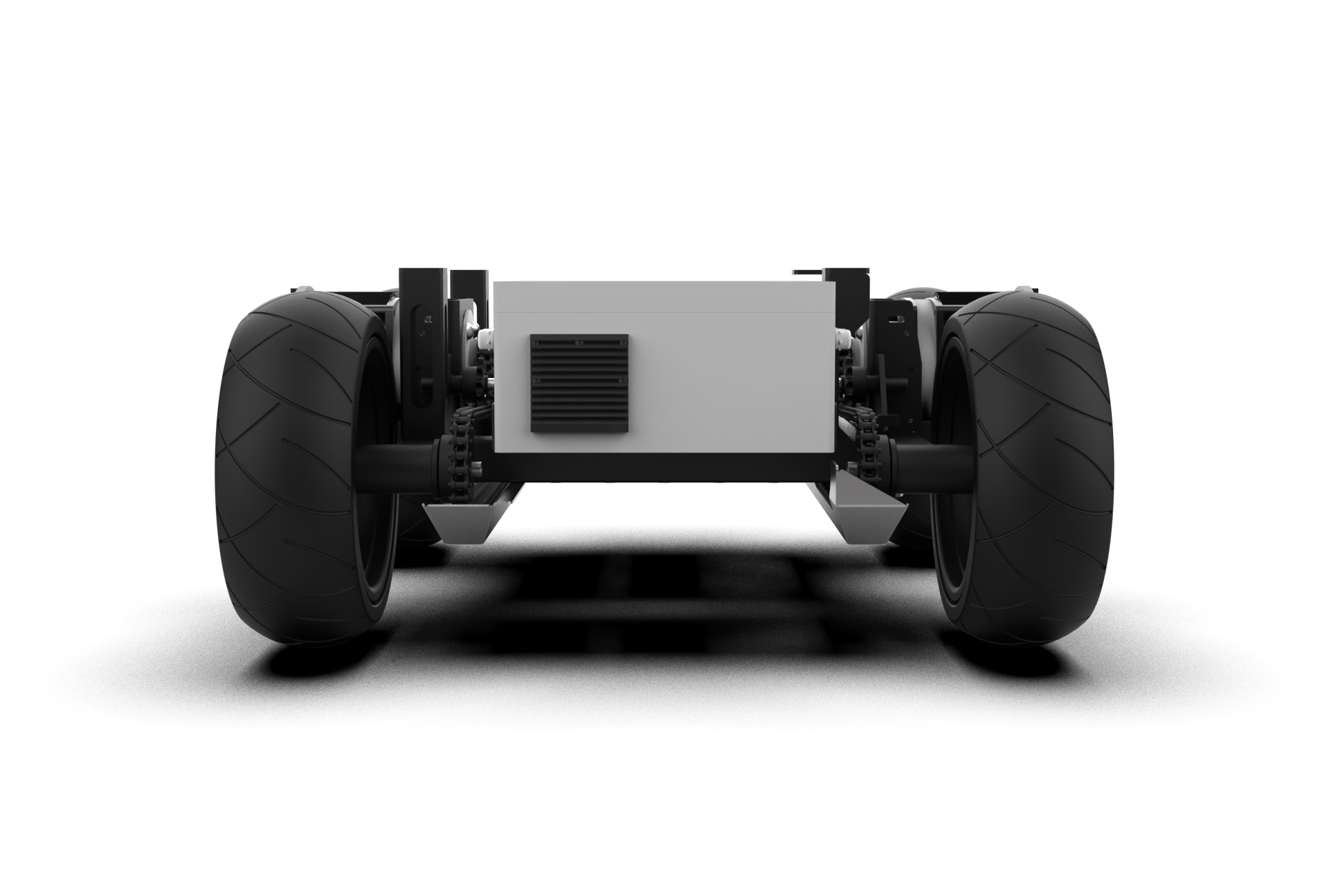 WK-20 Four-Wheel Drive Differential Steering Robot Chassis