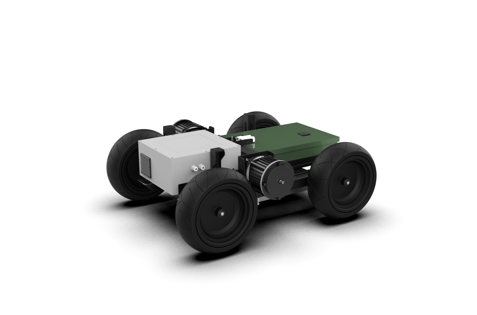 WK-20 Four-Wheel Drive Differential Steering Robot Chassis