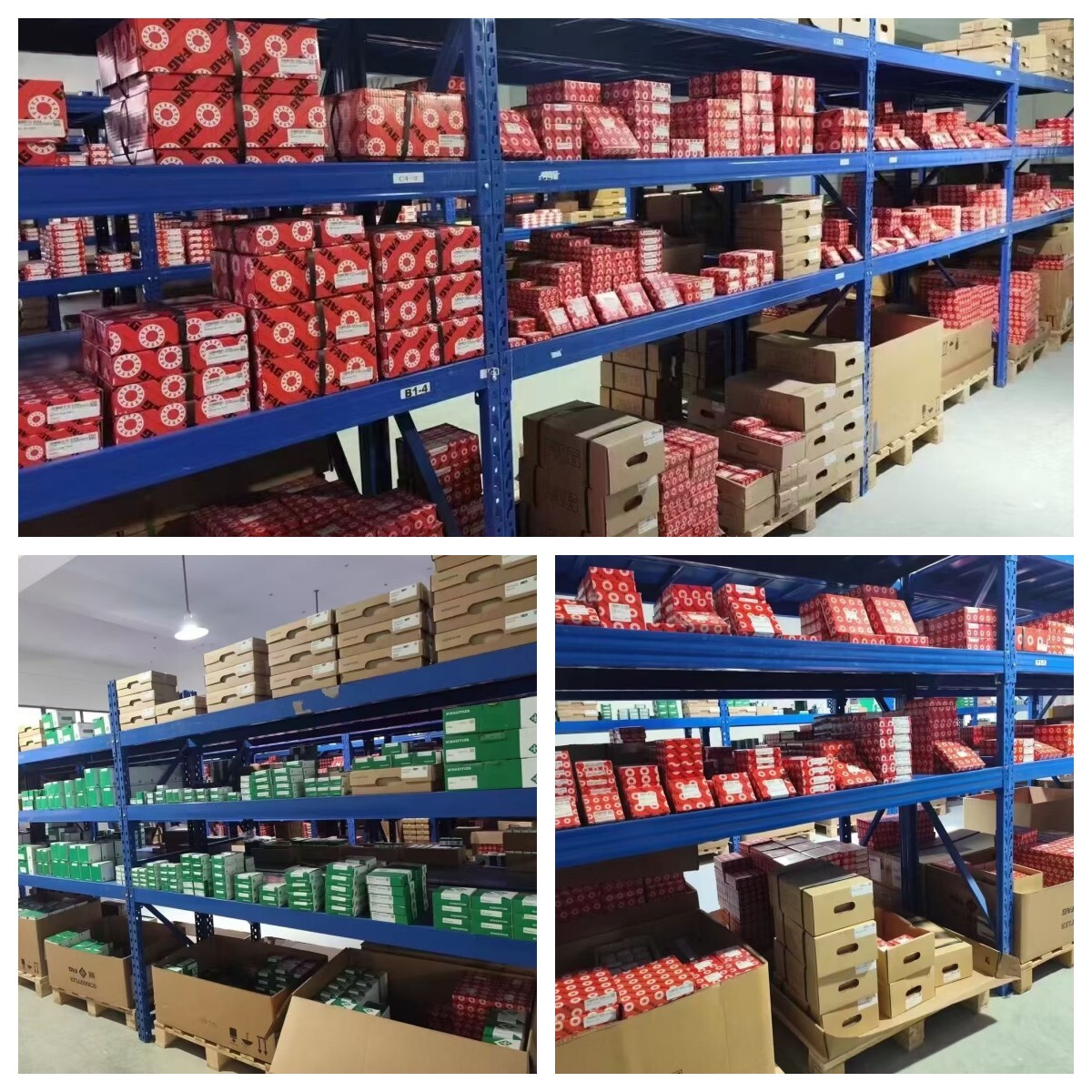 Компания Jinan Focus Bearing Co., Ltd. имеет достаточный запас и полные полки для удовлетворения потребностей клиентов.