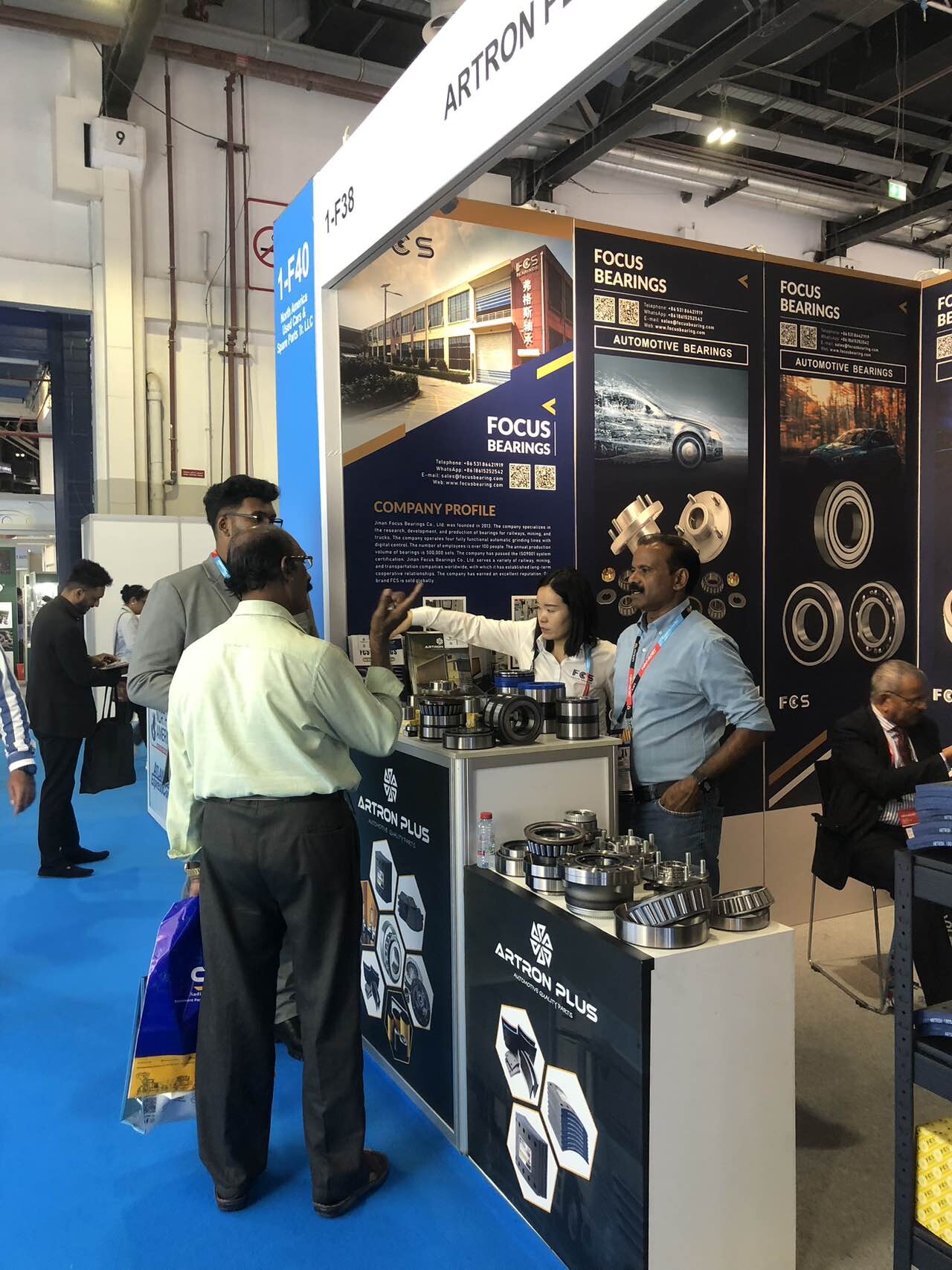 Компания Jinan Focus Bearing Co., Ltd. участвует в выставке AUTOMECHANIK в Дубае