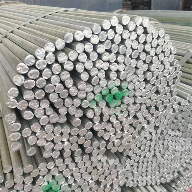 Galvanized steel round bar price 12mm 16mm 32mm GI round rod bar zinc coated mental round square bar