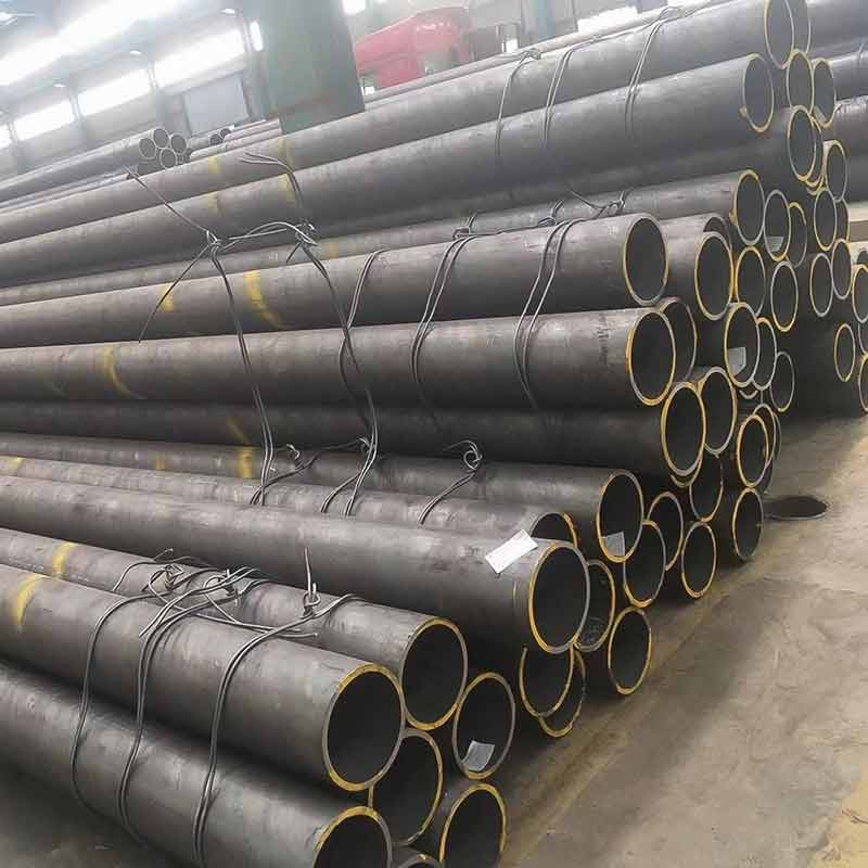High Quality ASTM A106 A53 Sch40 Q235A Q235B Q345 8mm 10mm API EMT Mild Fluid Water Gas Round Hot Rolled Carbon Steel Pipe Tube