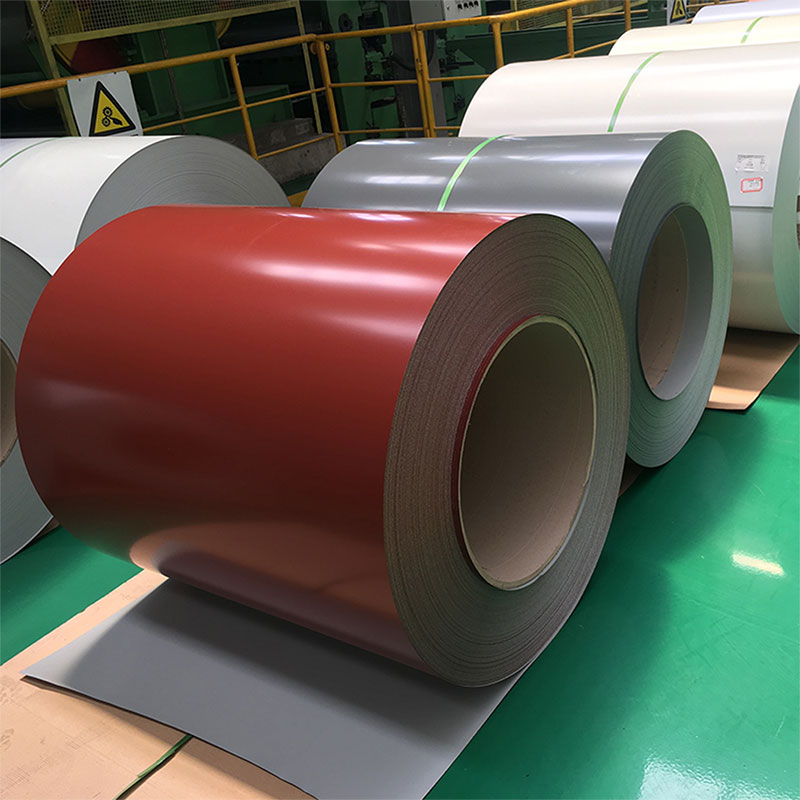 Hot dip pre-coated aluminum zinc galvanized ppgi/ppgl color coated steel coil