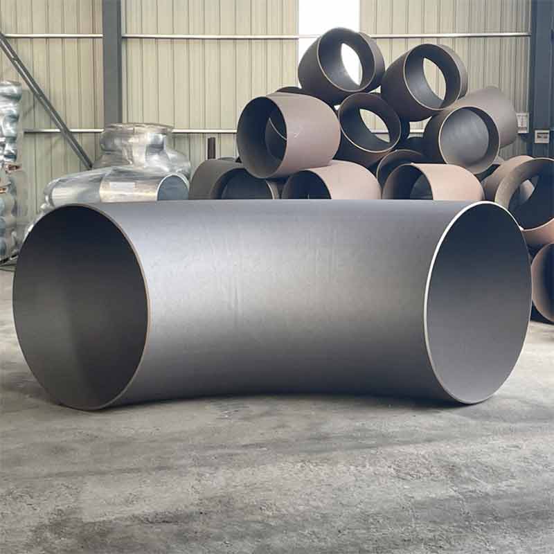 ANSI GOST 17375 DIN2605 DN150 6inch 90 Degree Butt Welding Carbon Steel Lr/Sr Elbow