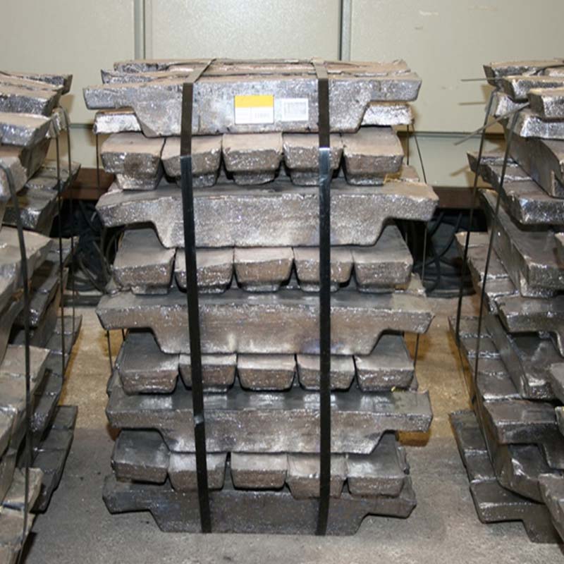 EN 12659 99.994% High Purity Lead Ingot Bluish Lead Ingot Pb99.99 for rechargeable battery