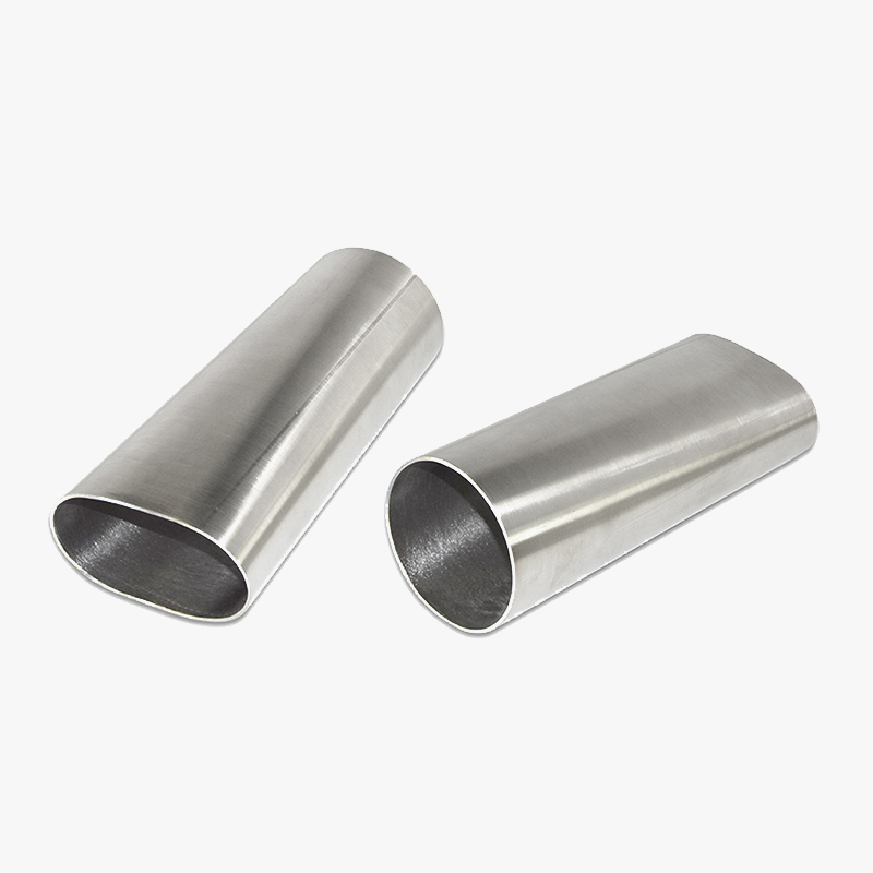 Oval stainless steel pipe