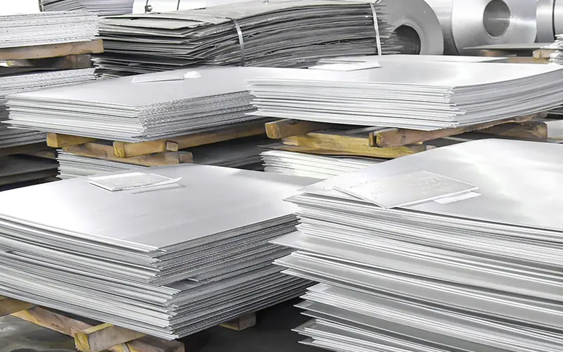 Aluminum plate