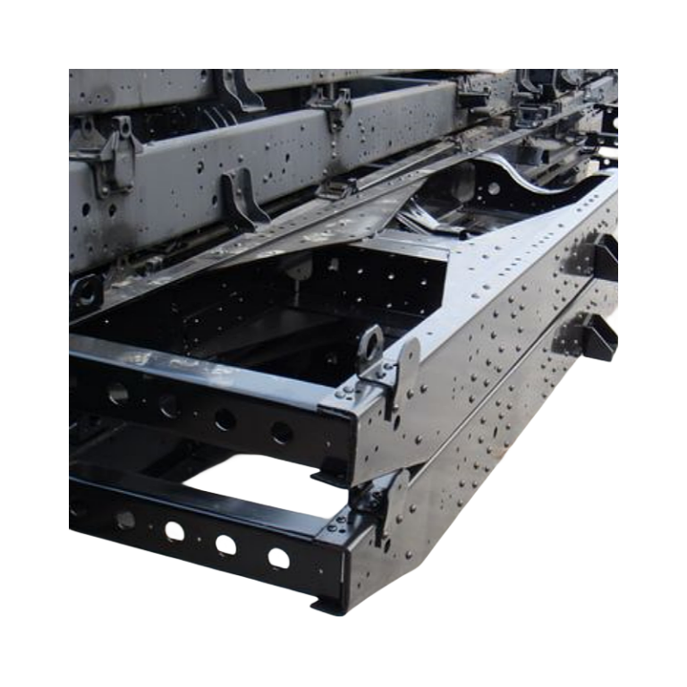 Steel for frames of mine vehicles