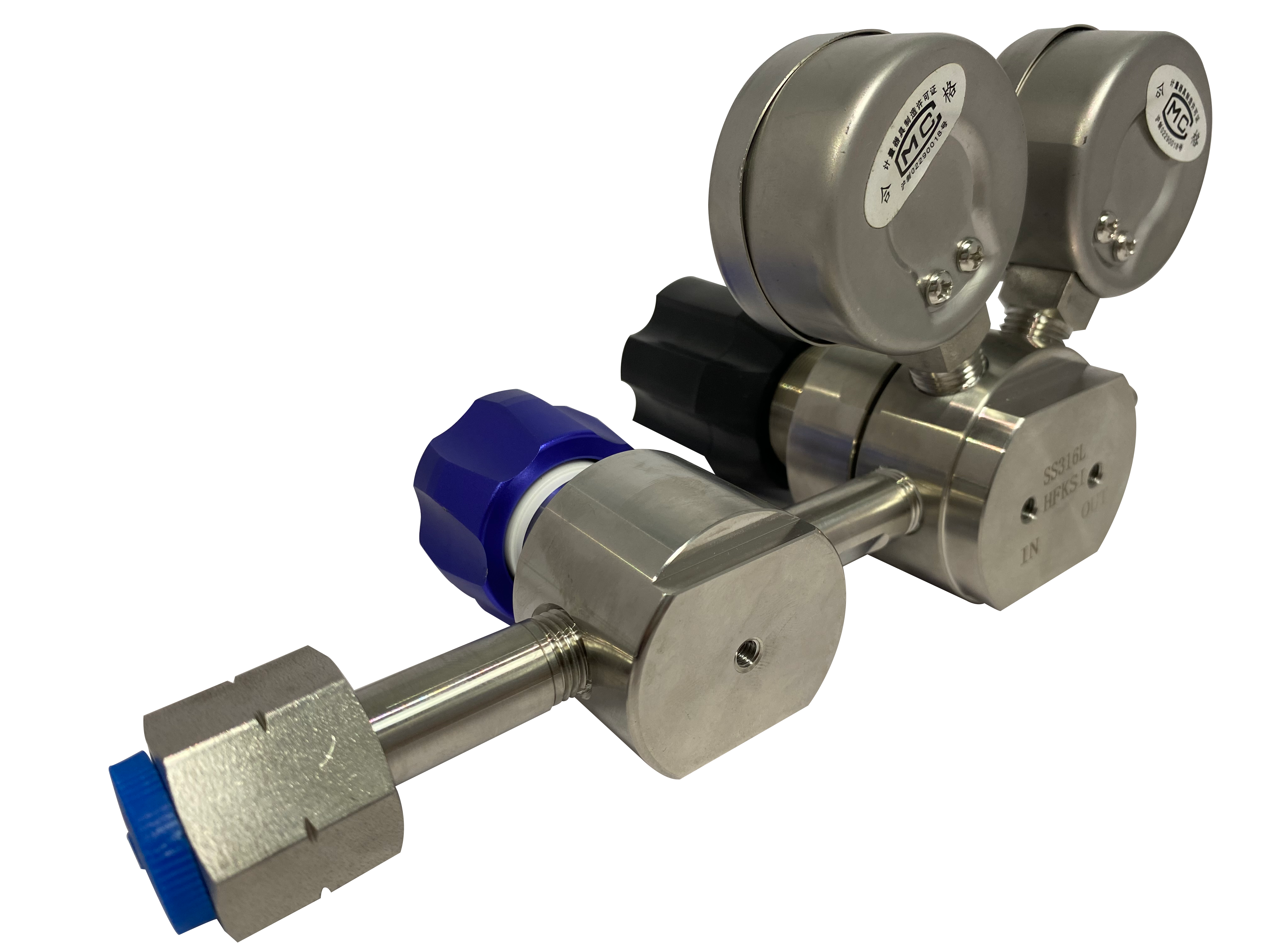 HCL Pressure Relief Valve with Stop Valve-2