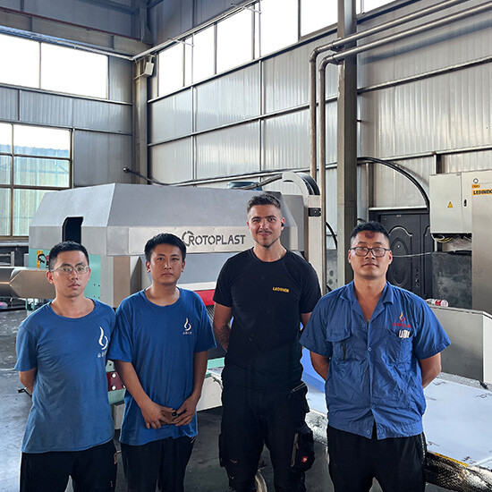 The installation and commissioning of the new equipment purchased by our company from Europe has been completed