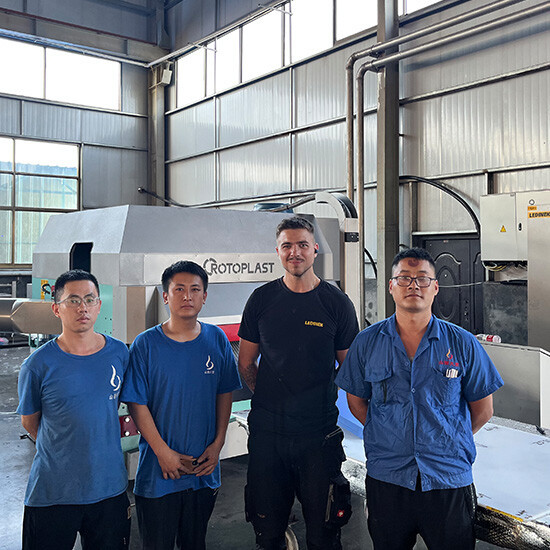 The installation and commissioning of the new equipment purchased by our company from Europe has been completed