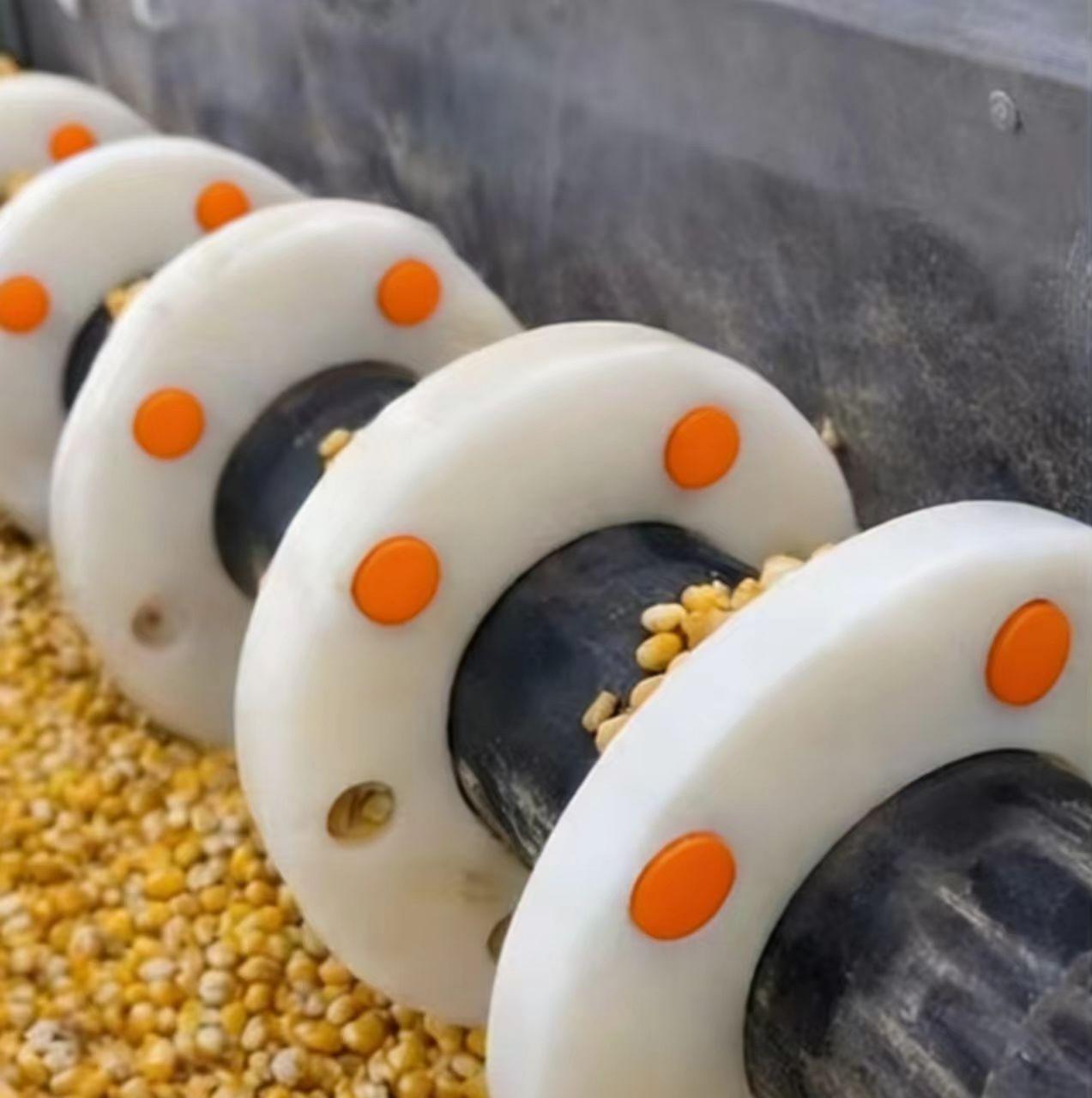 SCREW CONVEYOR UHMWPE WEAR SHOES