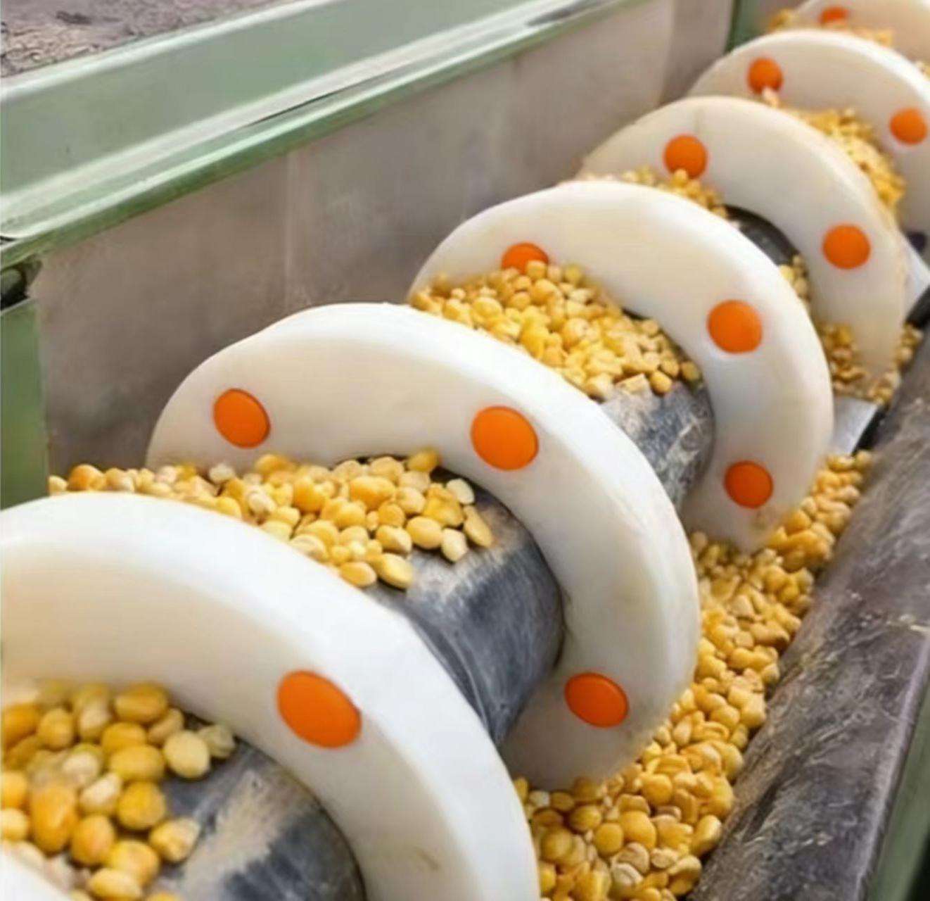 SCREW CONVEYOR UHMWPE WEAR SHOES