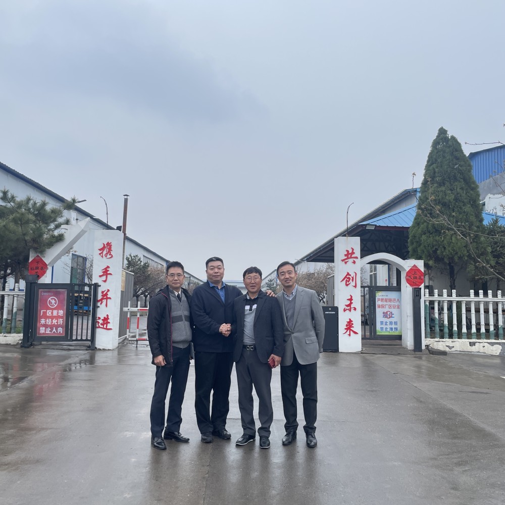 Korean partner visited our factory in April