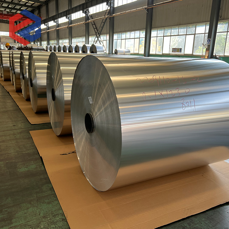 Hot Selling 8021 1100 1070 Micron Aluminum Coil Jumbo Aluminum foil