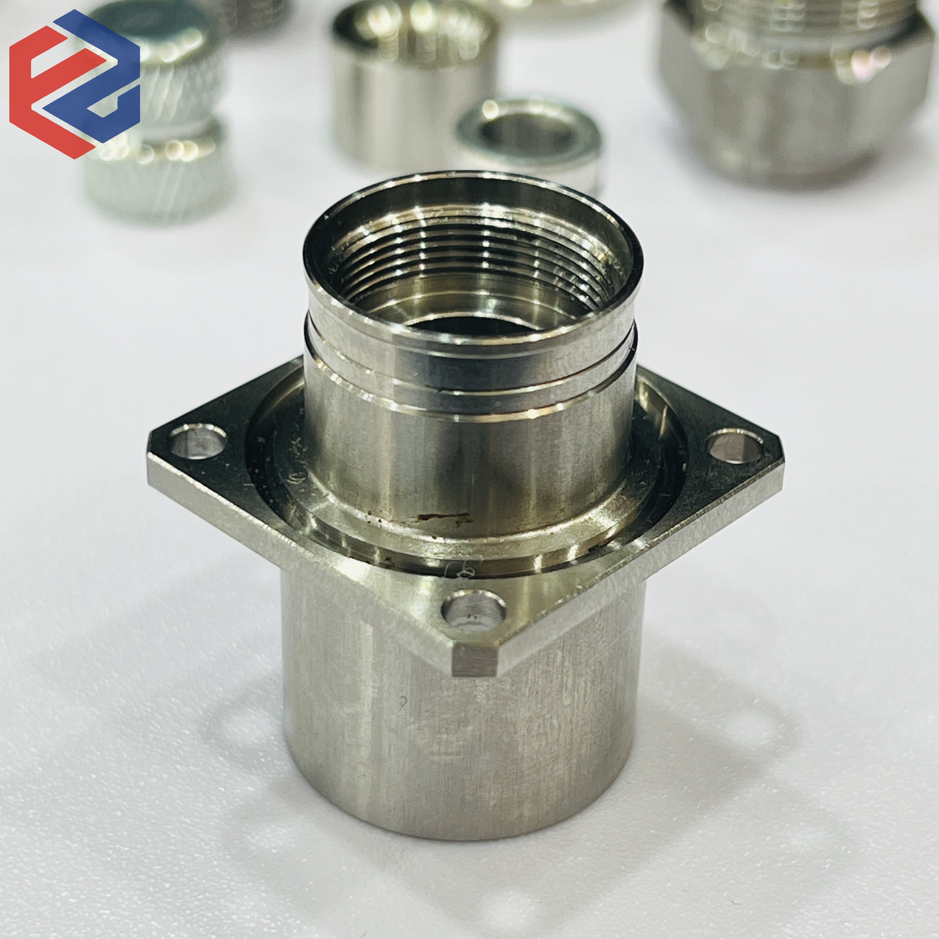 Factory custom Machining service 5mm 1mm aluminum steel metal sheet machine parts cnc turning metal parts