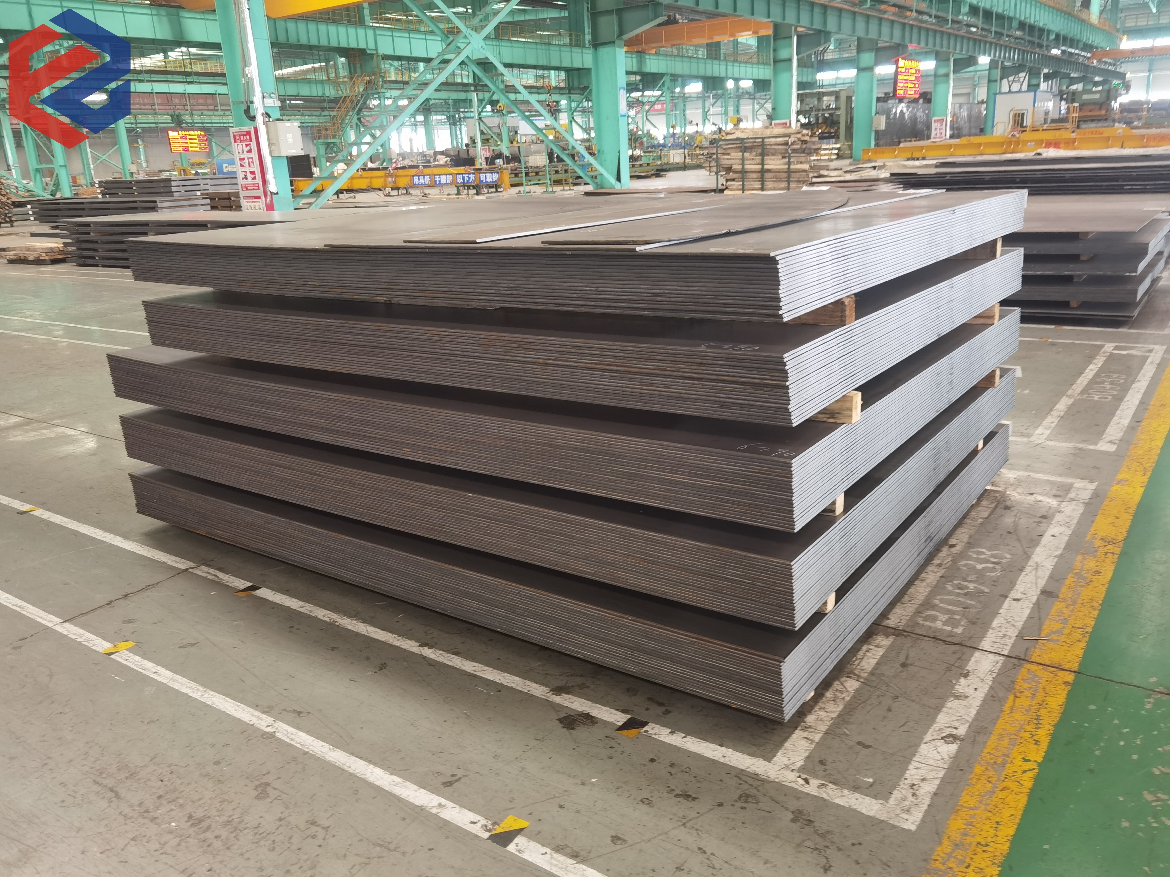 6mm thick Hot rolled carbon steel sheet SS400 carbon steel plate for Construction