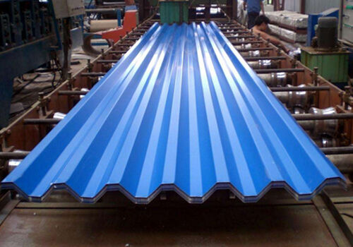 Prepainted Galvanized PPGI Corrugated Roofing Sheet