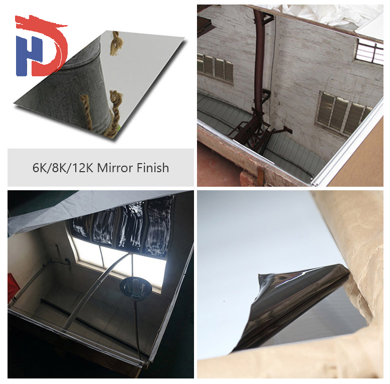 8K Stainless Steel Plate