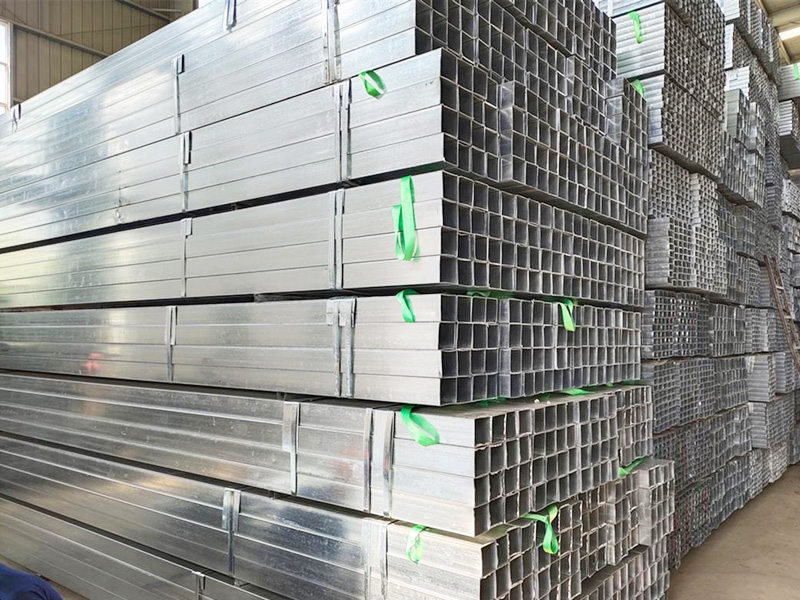 Z120 SGH400/S350GD Galvanized Rectangular Pipe/Tube