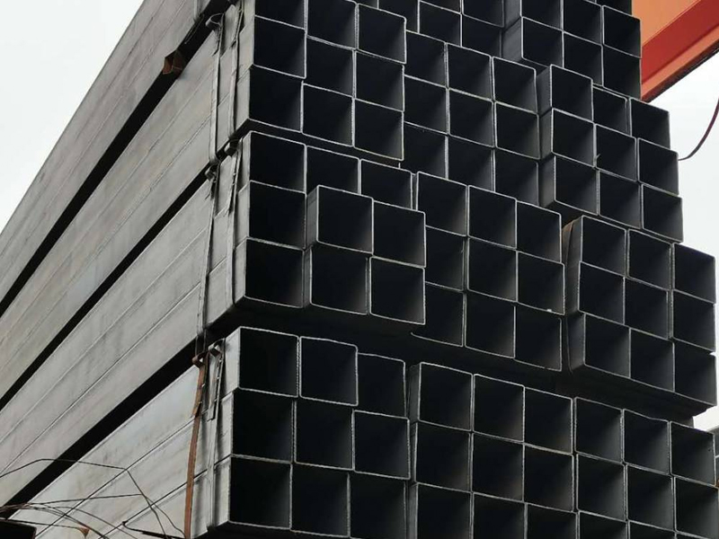 S275 Welded Black Rectangular Tube/Pipe